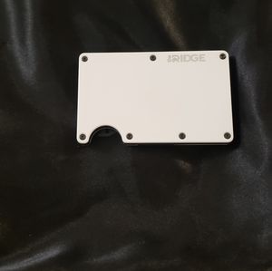 Ridge Aluminum White Wallet
